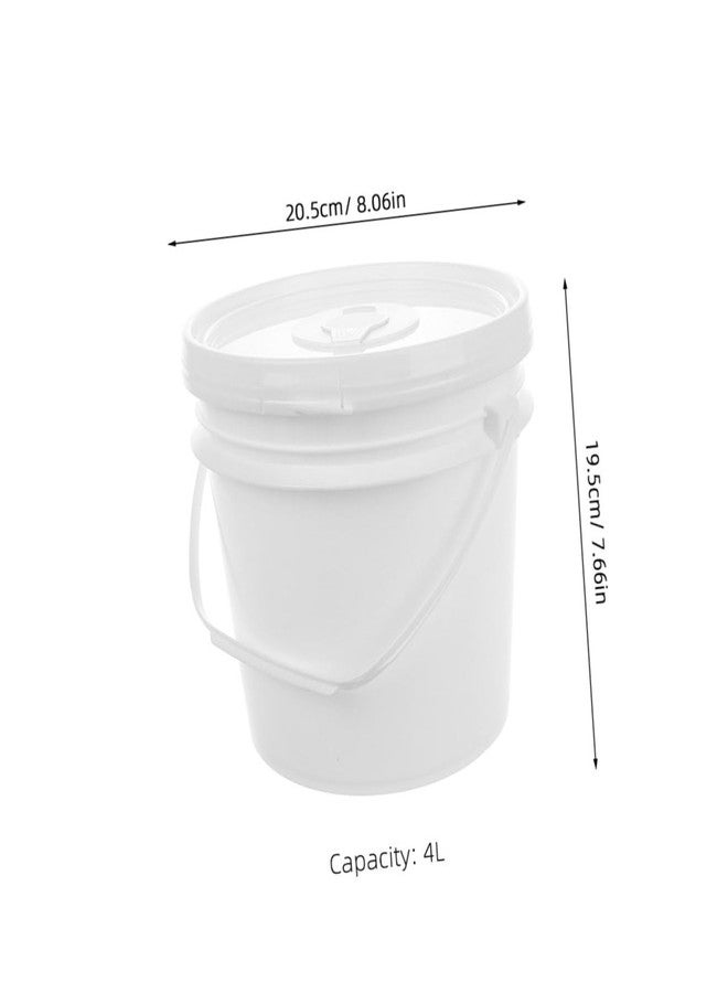 NIYANGLE 2pcs Plastic Wipes Storage Bucket with Lid Versatile Wet Towel Dispenser for Bathroom Material Keeps Wipes Moist Fresh - Image 2